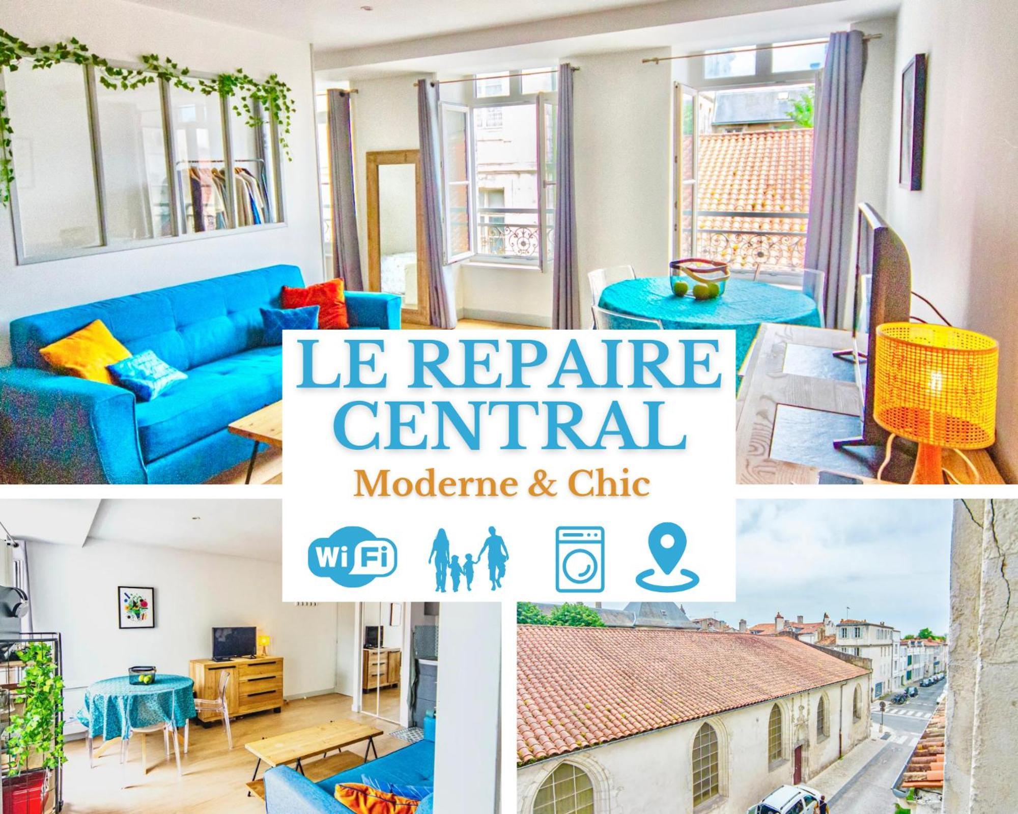 Repaire Central - Chic & Moderne - Wifi Gratuit - Parfaitement Equipe - Centre-Ville Historique La Rochelle  Extérieur photo